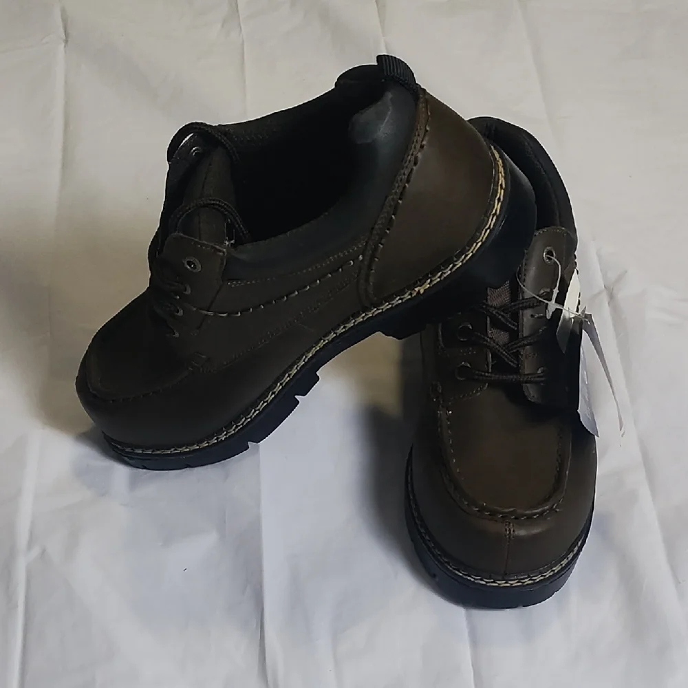 Faded Glory Brown Moccasins Comfortable Casual‎ Footwear